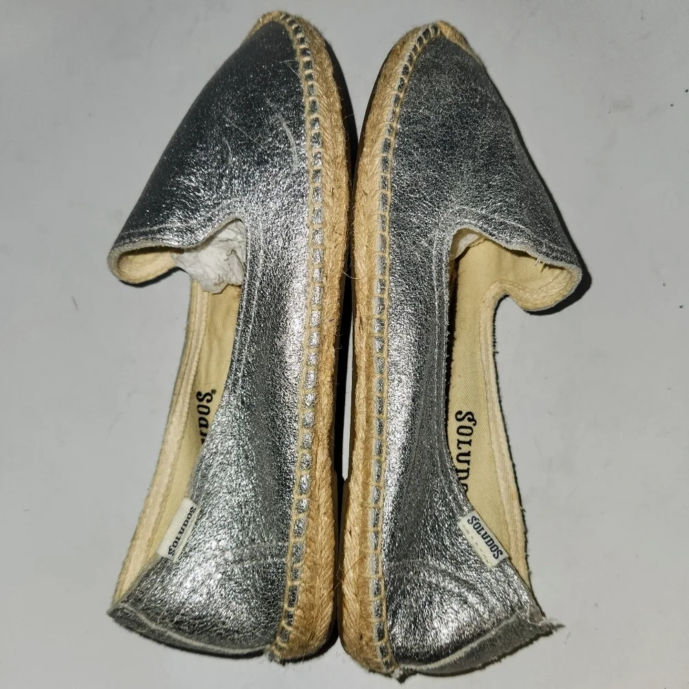 Soludos metallic silver